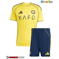 Otroške Nogometnih dresov Al-Nassr Domači 2025-26 Kratki rokavi (+ hlače)